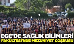 Ege'de coşkulu mezuniyet töreni