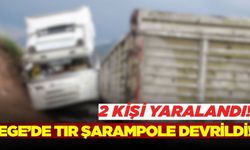 Ege'de feci kaza: 2 yaralı
