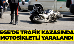 Afyonkarahisar'da Otomobille Çarpışan Motosikletin Sürücüsü Yaralandı