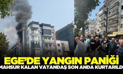 Ege'de yangın paniği!