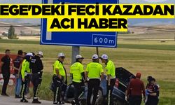 Ege’de Trafik Kazası: 1 Kişi Hayatını Kaybetti