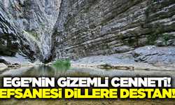 Ege'nin gizemli yeri! Efsanesi dillere destan