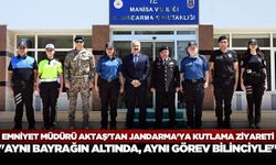 Emniyet Müdürü Aktaş'tan Jandarma'ya Kutlama Ziyareti: "Aynı Bayrağın Altında, Aynı Görev Bilinciyle..."