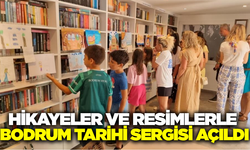 Öğrencilerden "Hikâyeler ve Resimlerle Bodrum Tarihi" sergisi