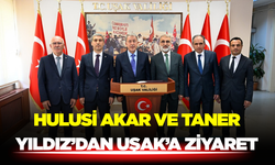 Hulusi Akar ve Taner Yıldız’dan Uşak’a Çıkartma
