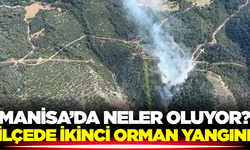 İlçede neler oluyor? Aynı gün içinde ikinci orman yangını