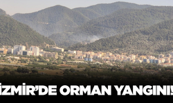 İzmir Narlıdere’de orman yangını