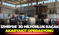 İzmir Torbalı'da 613 Ton Kaçak Akaryakıt Ele Geçirildi