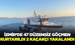 İzmir’de Göçmen Kaçakçılarına Operasyon: 2 Şüpheli Yakalandı