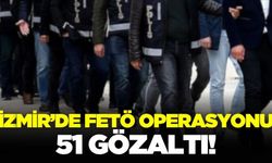 İzmir'de operasyon: 51 gözaltı
