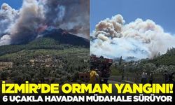 İzmir'de korkutan yangın!