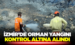 İzmir’de Orman Yangını Kontrol Altında
