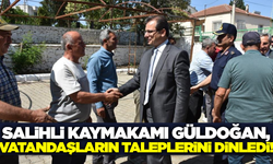 Kaymakam Güldoğan, mahalle ziyaretlerini sürdürüyor!