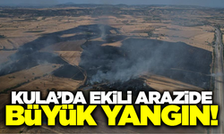 Kula'da ikinci yangın: Ekipler seferber oldu!