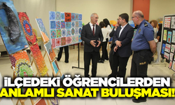 Kula'da öğrencilerin sergisi büyük ilgi gördü!