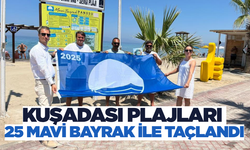 Kuşadası plajları Mavi Bayrak ile bir kez daha tescilledi!