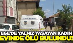 Kütahya'da yalnız yaşayan kadın ölü bulundu!