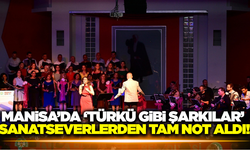 Büyükşehir'in Türk Halk Müziği Korosu, ayakta alkışlandı!
