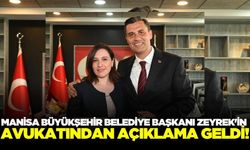 Başkan Zeyrek'in avukatından açıklama