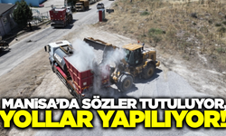 Manisa Büyükşehir'in asfalt çalışmaları devam ediyor!