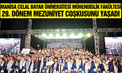 Manisa Celal Bayar Üniversitesi Mühendislik Fakültesi 29. dönem mezuniyeti
