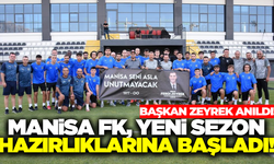 Manisa FK, yeni sezon hazırlıklarına başlarken Başkan Zeyrek'i andı