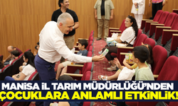 Manisa İl Tarım ve Orman Müdürlüğü'nden çocuklara karne etkinliği