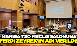 Manisa'da Ferdi Zeyrek'in adı yaşatılıyor!