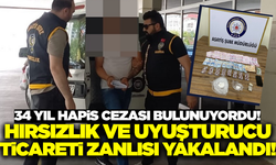 Manisa'da 34 yıl kesinleşmiş hapis cezası bulunan firari yakalandı!