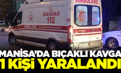 Manisa'da Bıçaklı Kavga: 1 Kişi Yaralandı, İki Şüpheli Yakalandı