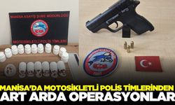 Manisa'da Motosikletli Polis Timlerinden Peş Peşe Operasyonlar