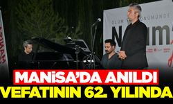 Manisa'da Nazım Hikmet’i anma töreni