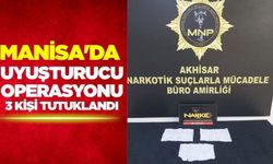 Manisa'da Uyuşturucu Operasyonu: 3 Kişi Tutuklandı