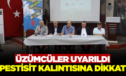 Manisa'da üzüm üreticileri bilgilendirildi