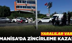 Manisa'da Zincirleme Trafik Kazası: 3 Yaralı