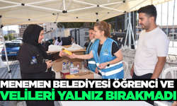Menemen Belediyesi, YKS'de öğrencileri yalnız bırakmadı!
