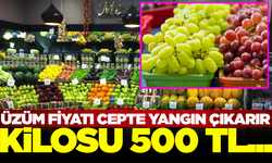 Meyve fiyatlarında büyük artış! Üzüme bakmak bile cep yakıyor