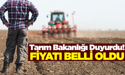 Milyonlarca üreticinin beklediği açıklama bugün yapıldı