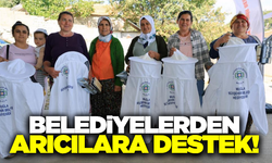 Muğla ve Menteşe Belediyelerinden arıcılara destek!