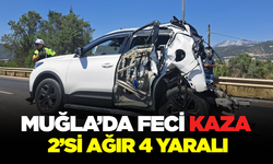 Muğla’da Zincirleme Kaza Gibi Çarpma: 2’si Ağır Yaralı