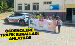 Aydın'da jandarmadan öğrencilere trafik eğitimi!