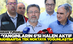 Orman yangınlarıyla ilgili Bakan Yumaklı'dan açıklama!
