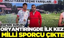 Ege'de tarihi başarı: Oryantiring milli takımına ilk kez sporcu seçildi