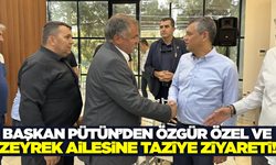 Beyağaç Belediye Başkanı Sezayi Pütün'den taziye ziyareti!