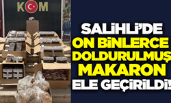 Salihli'de Kaçak Tütün Operasyonu!