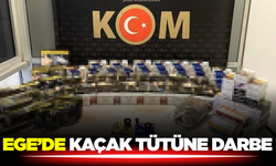 Ege'de Kaçak Sigara Operasyonu: 5 Gözaltı