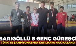 Sarıgöllü genç güreşçiler Manisa şampiyonasına damga vurdu