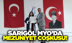Sarıgöl MYO'da mezuniyet coşkusu!