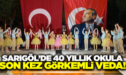 Sarıgöl'de bir devir kapanıyor: 40 yıllık eğitim serüvenine coşkulu veda!