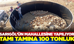 Sarıgöl'de su ihtiyacına depolu çözüm
